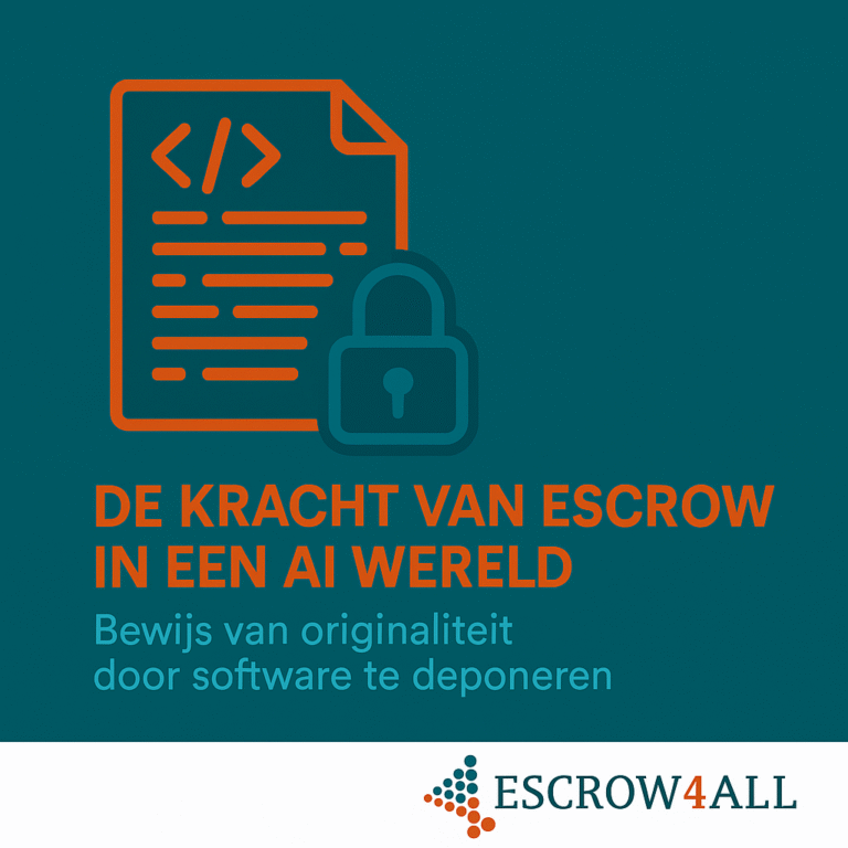Escrow als bewijs van originaliteit in een AI-wereld