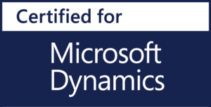 Certified for microsoft dynamics logo // escrow4all
