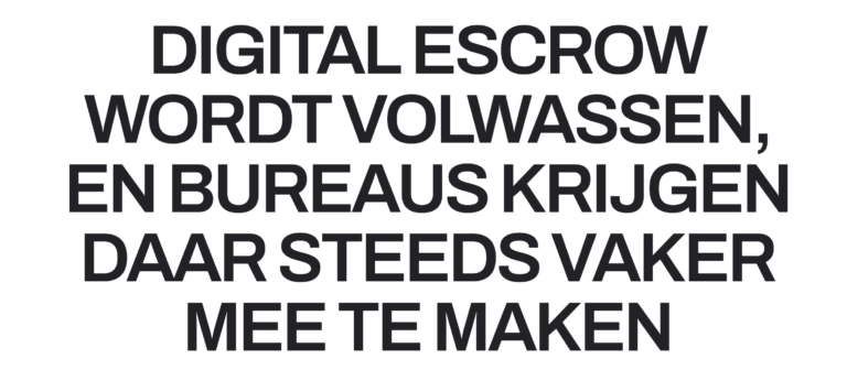 Dutch Digital Agencies interviewt Escrow4all en Handpicked Agencies over digital escrow
