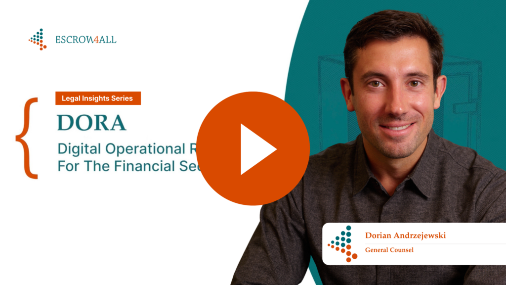 Legal insights DORA, Digital Escrow videoserie aflevering 1